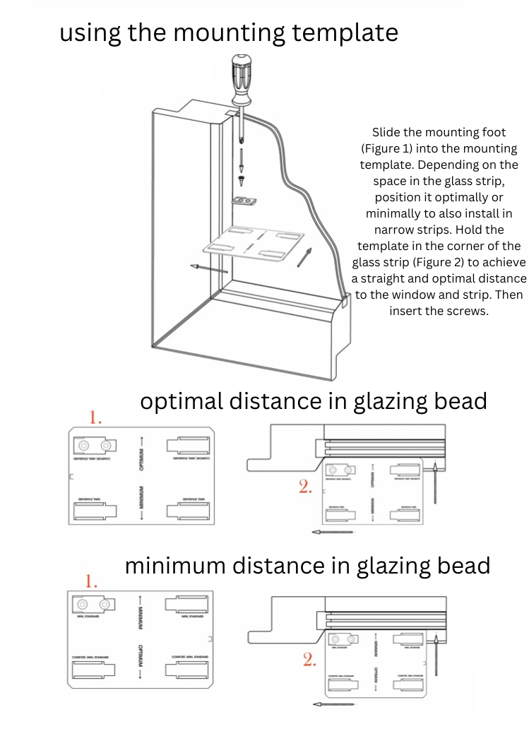 Mounting template-P