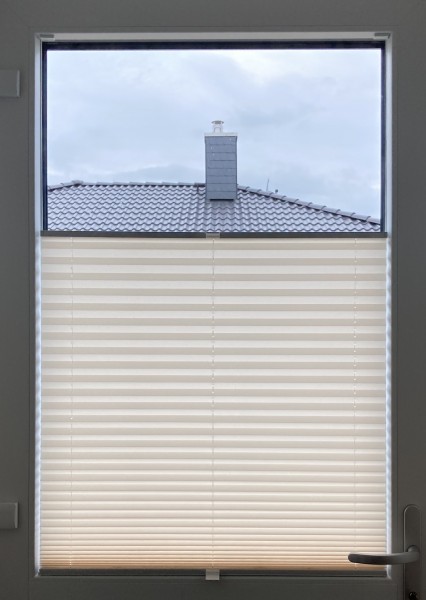 Pleated blind Kyoto Perl Beige