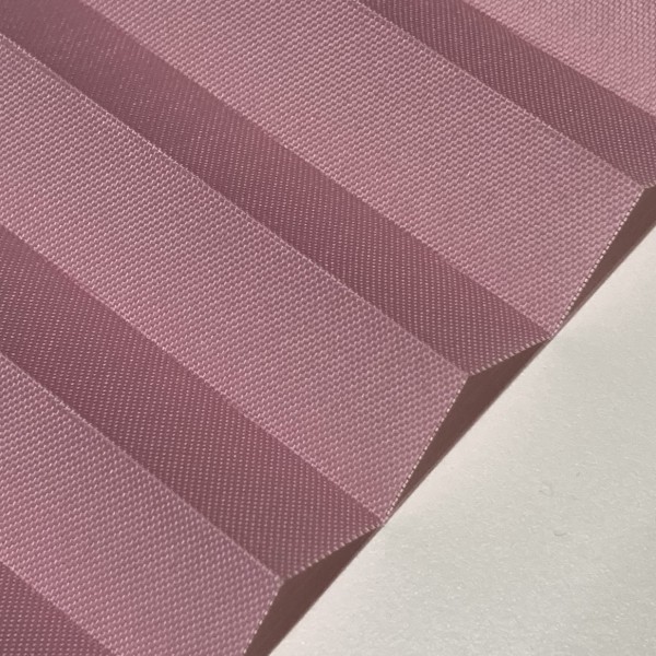 Pleated blind Samba Pink