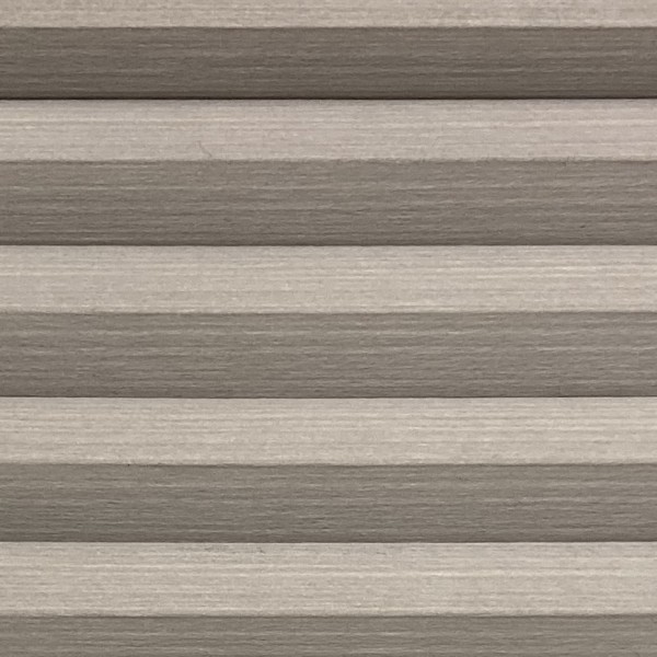 Honeycomb pleated blind Zorba light gray