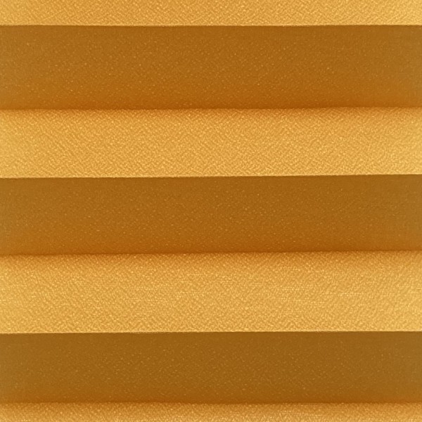 Pleated blind Kyoto Perl dark yellow