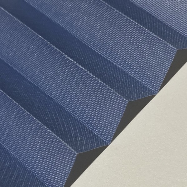 Pleated blind Samba Perl Blue