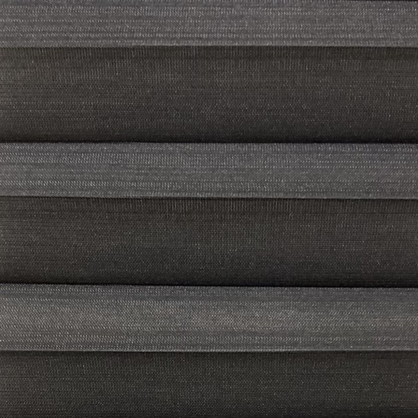 Pleated blind Miss Madagascar dark gray
