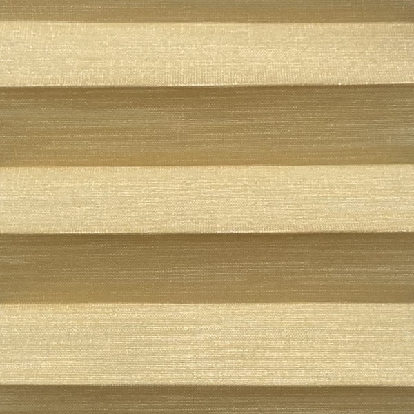 Pleated blind Madagascar pearl vanilla