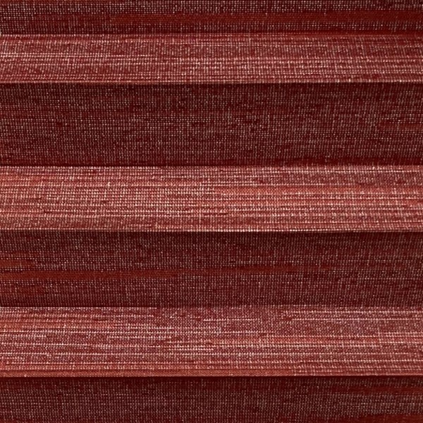 Pleated blind Madagascar Pearl Bordeaux
