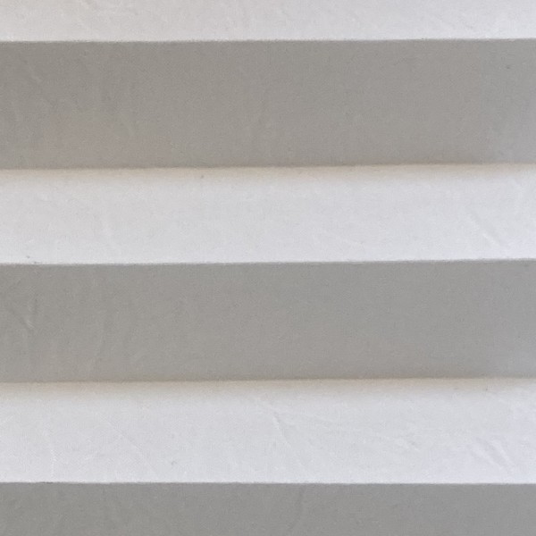 Pleated blind Crush-Light snow white