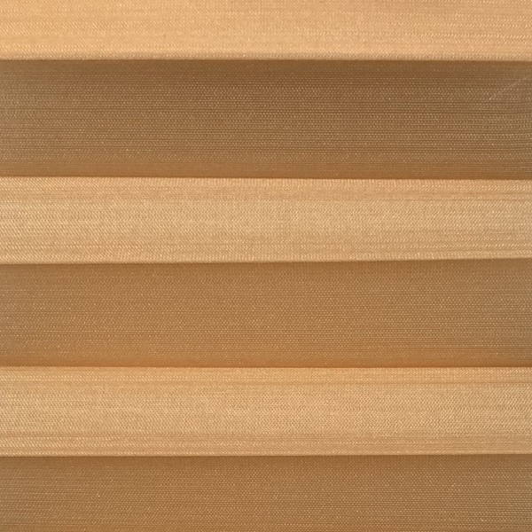 Pleated blind Miss Madagascar Orange