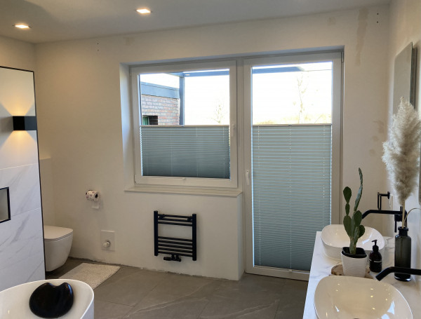 Pleated blind Samba Pearl Grey