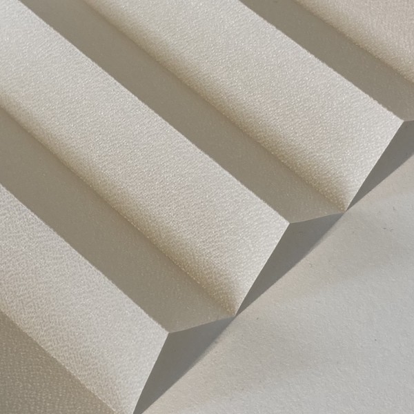 Pleated blind Kyoto Perl Beige