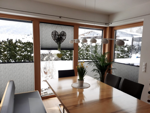 Pleated blind Sahara anthracite