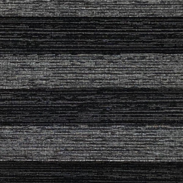Pleated blind Madagascar pearl black