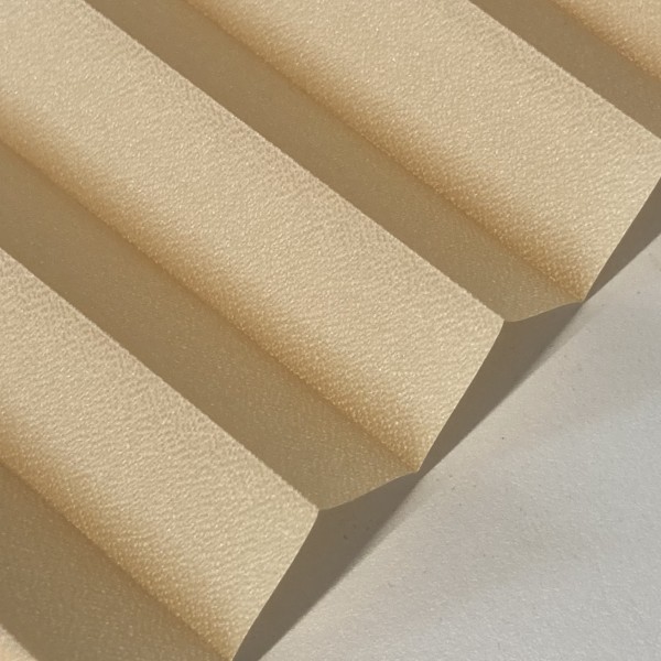 Pleated blind Kyoto Pearl Gold