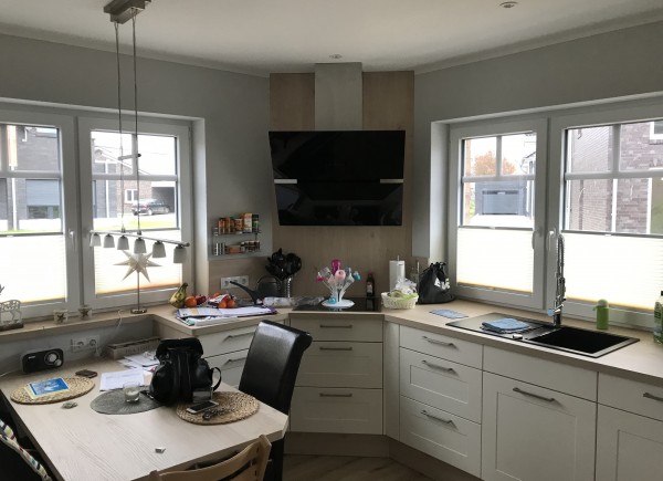 Pleated blind Kyoto Perl light beige