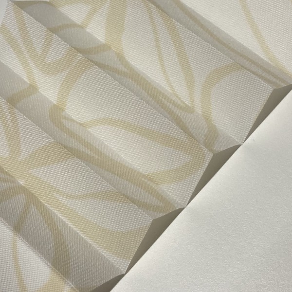 Pleated blind Clover white-honey