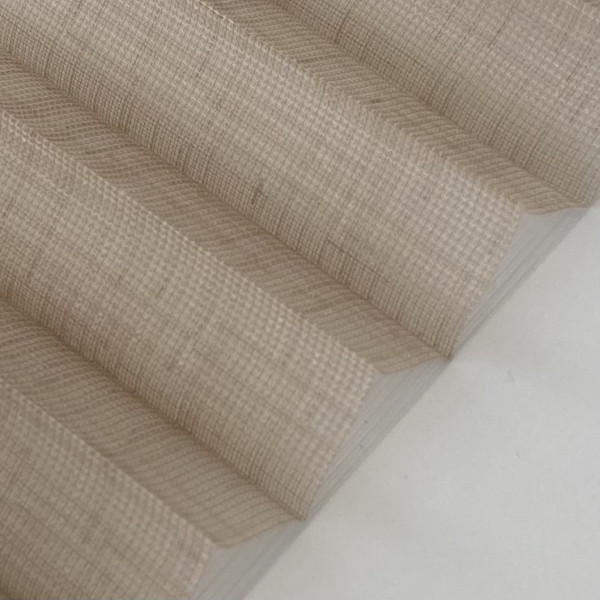 Pleated blind Jazz Transparent Brown