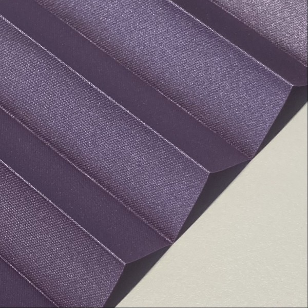 Pleated blind Vegas Perl lilac