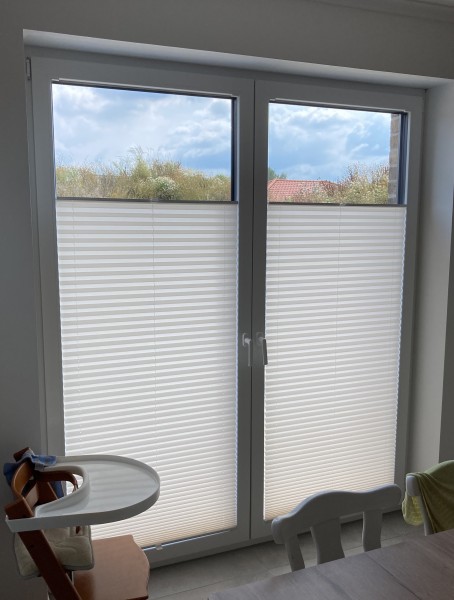 Pleated blind Kyoto Perl Beige