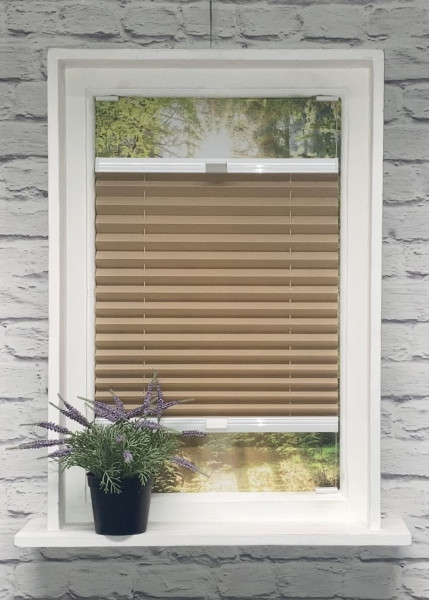 Pleated blind Samba Sand