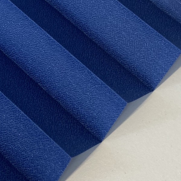 Pleated blind Kyoto pearl navy blue