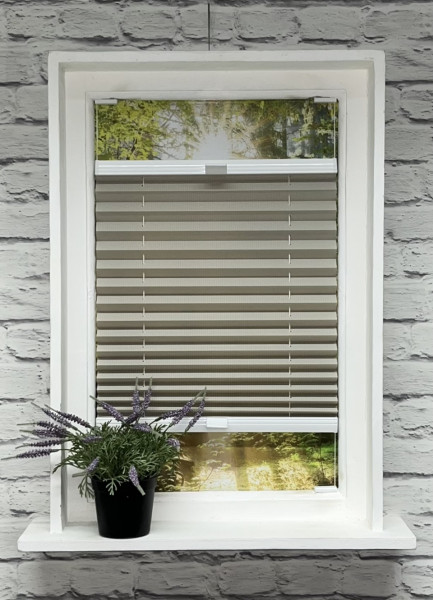 Pleated blind Royal Perl Beige