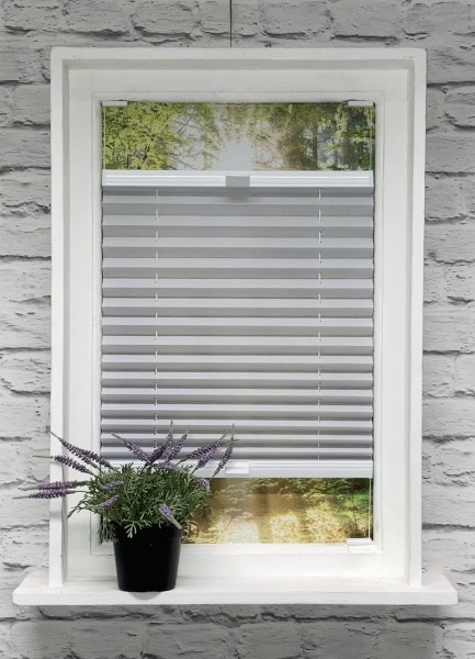 Pleated blind Kyoto Perl Platinum