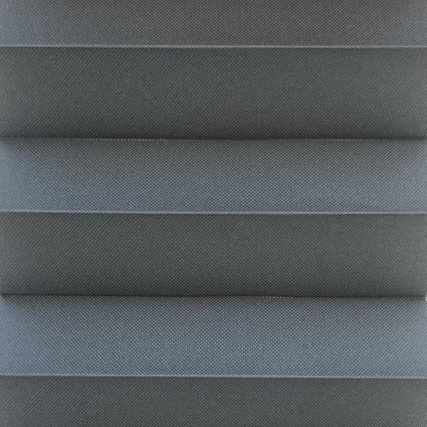 Pleated blind Sina dark gray
