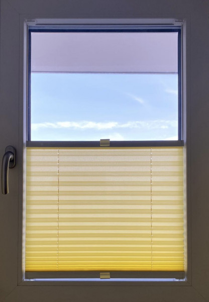 Pleated blind Sina Yellow