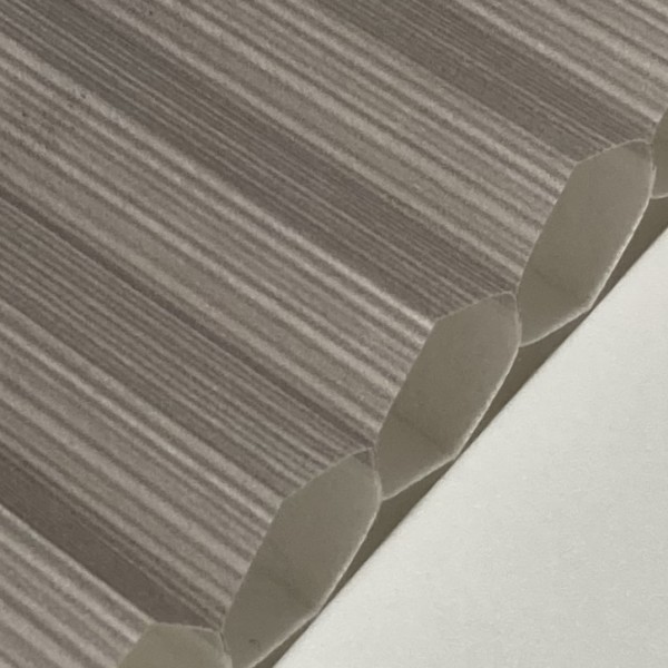 Honeycomb pleated blind Zorba gray