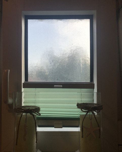 Pleated blind Kyoto pearl mint