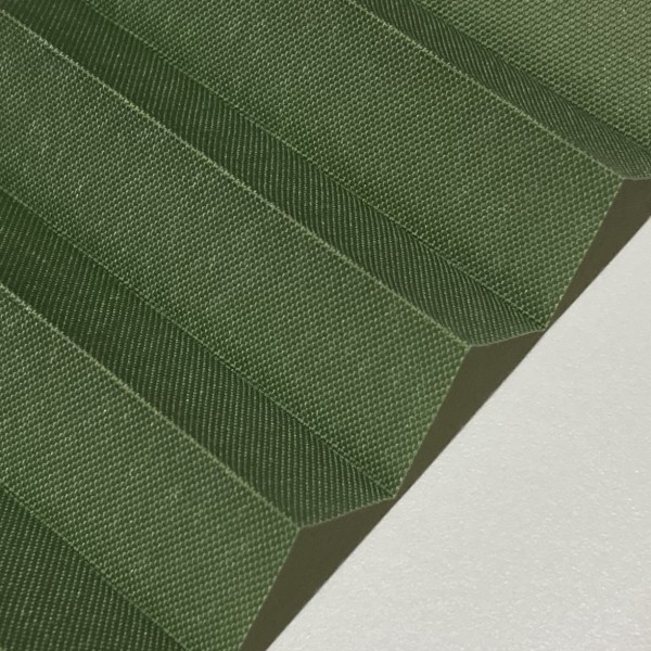 Pleated blind Samba Perl Green