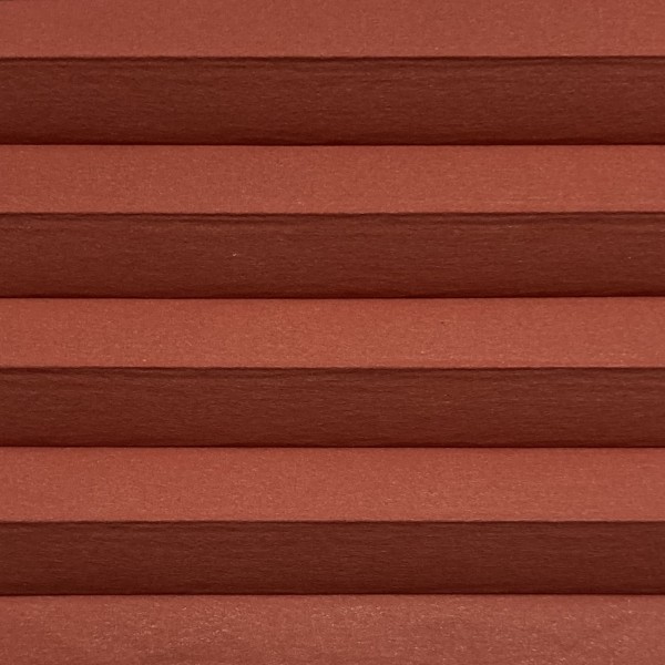 Honeycomb pleated blind 100% blackout Soft Red