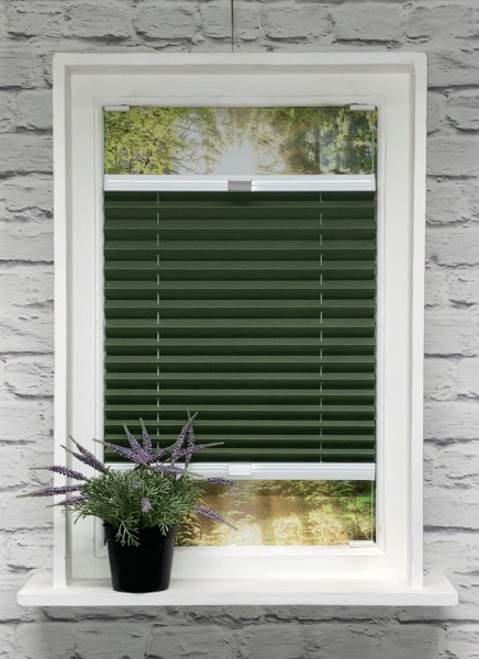 Pleated blind Samba Perl Green