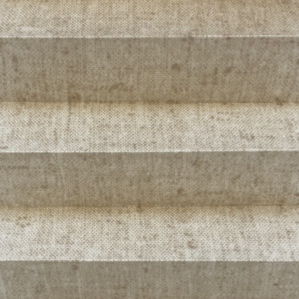 Pleated blind Sahara Beige