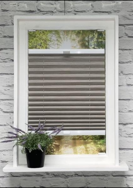 Pleated blind Mina Beige