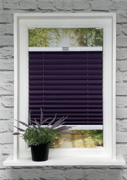 Pleated blind Vegas Perl lilac