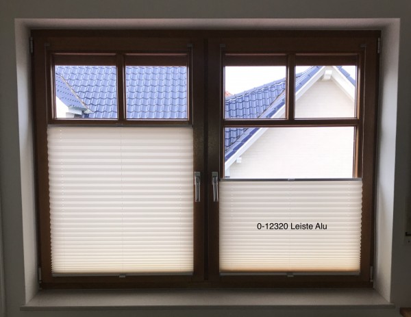 Pleated blind Kyoto Perl light beige