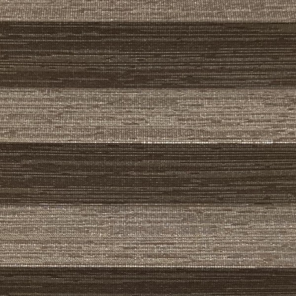 Pleated blind Madagascar pearl cocoa