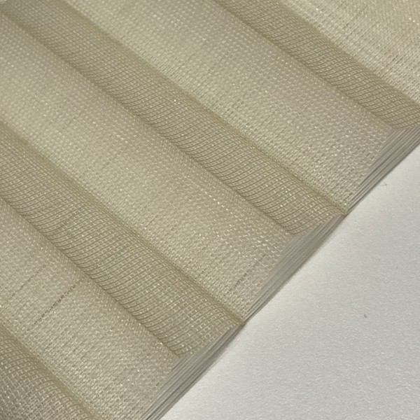 Pleated blind Jazz Transparent Beige