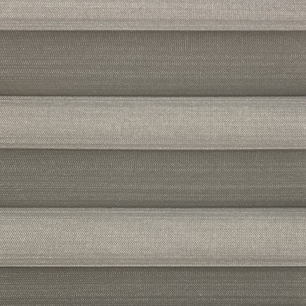 Pleated blind Miss Madagascar silver-grey